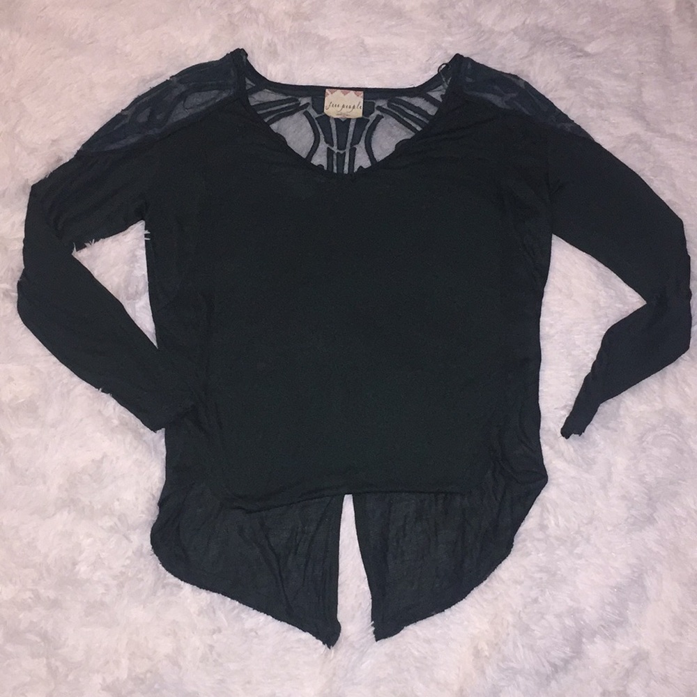 Free people long-sleeve top